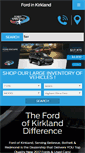 Mobile Screenshot of fordinkirkland.com